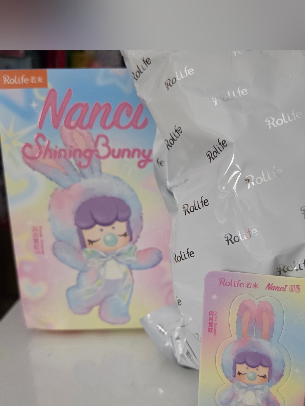 Nanci Shining Bunny Series Plush "Purple Dreamer" - Picture 3 of 15